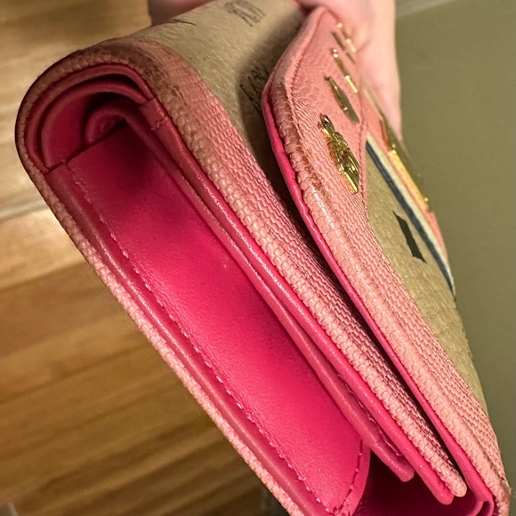 MCM Multicolor Visetos Coated Canvas & Leather Short Wallet w/box/dustbag/card - Picture 10 of 15